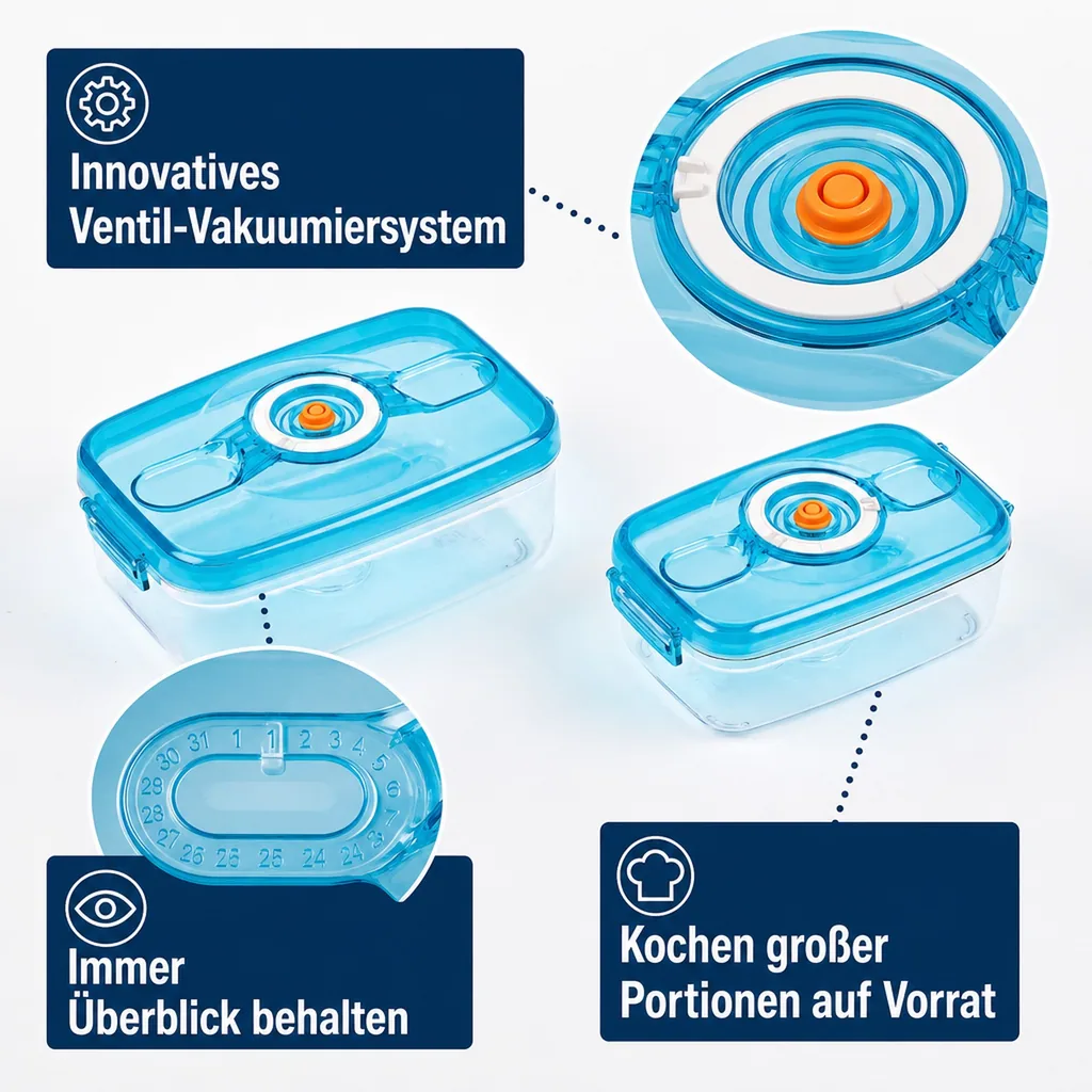 Duo NutriSealer Vakuumbehälter 2er-Set