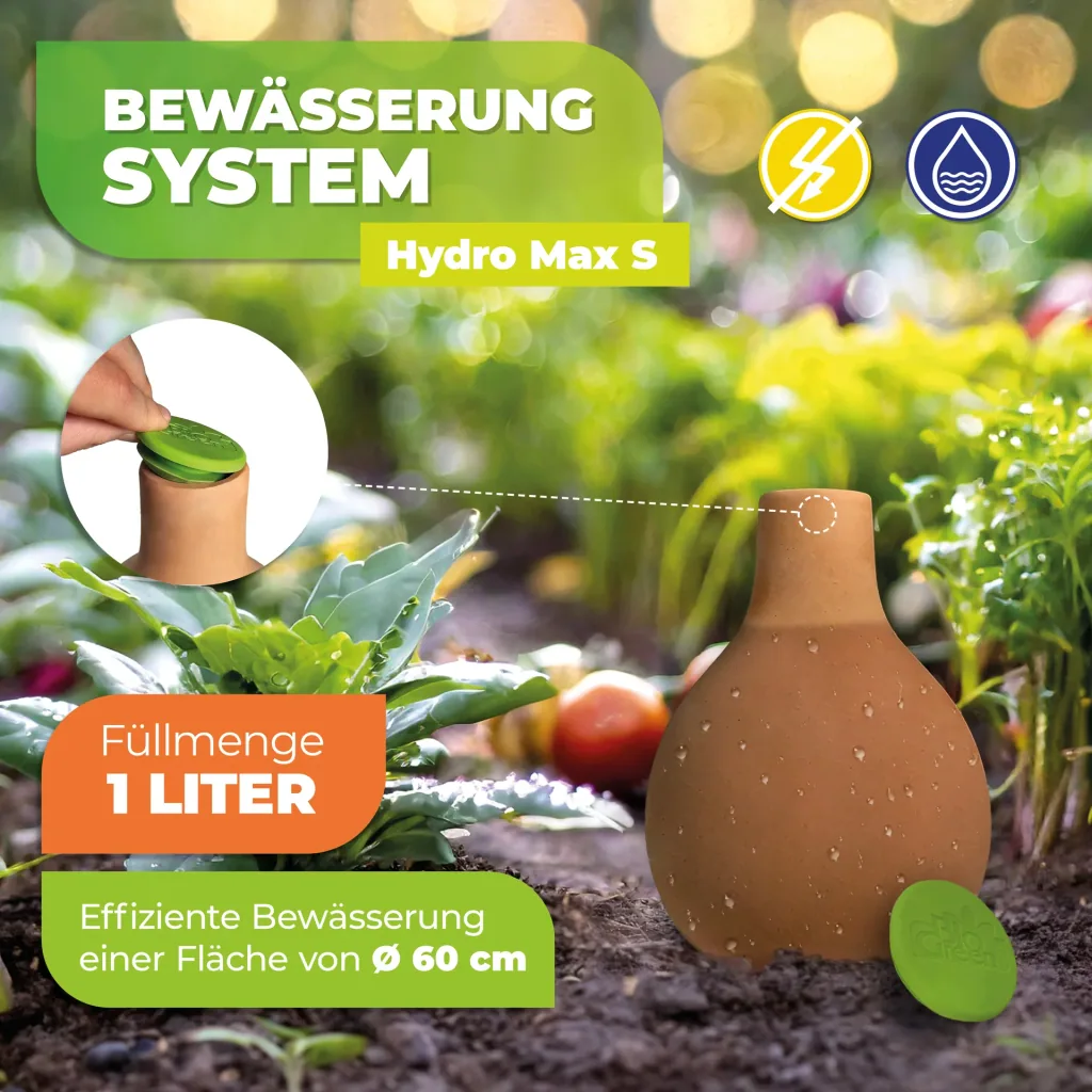 Olla-Bewässerung "Hydro Max" 1 l, Gr. S