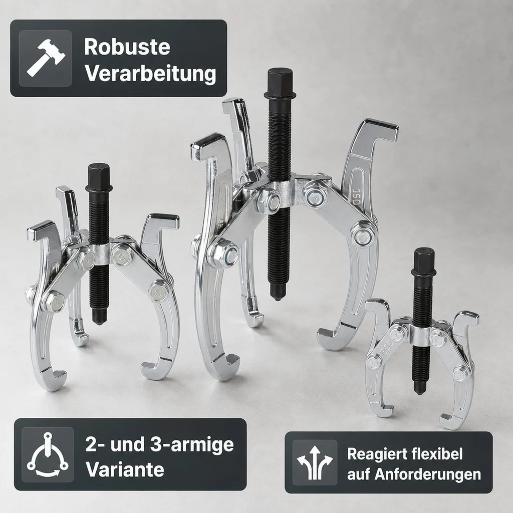 Abzieher Set, 3-teiliges Autowerkzeug