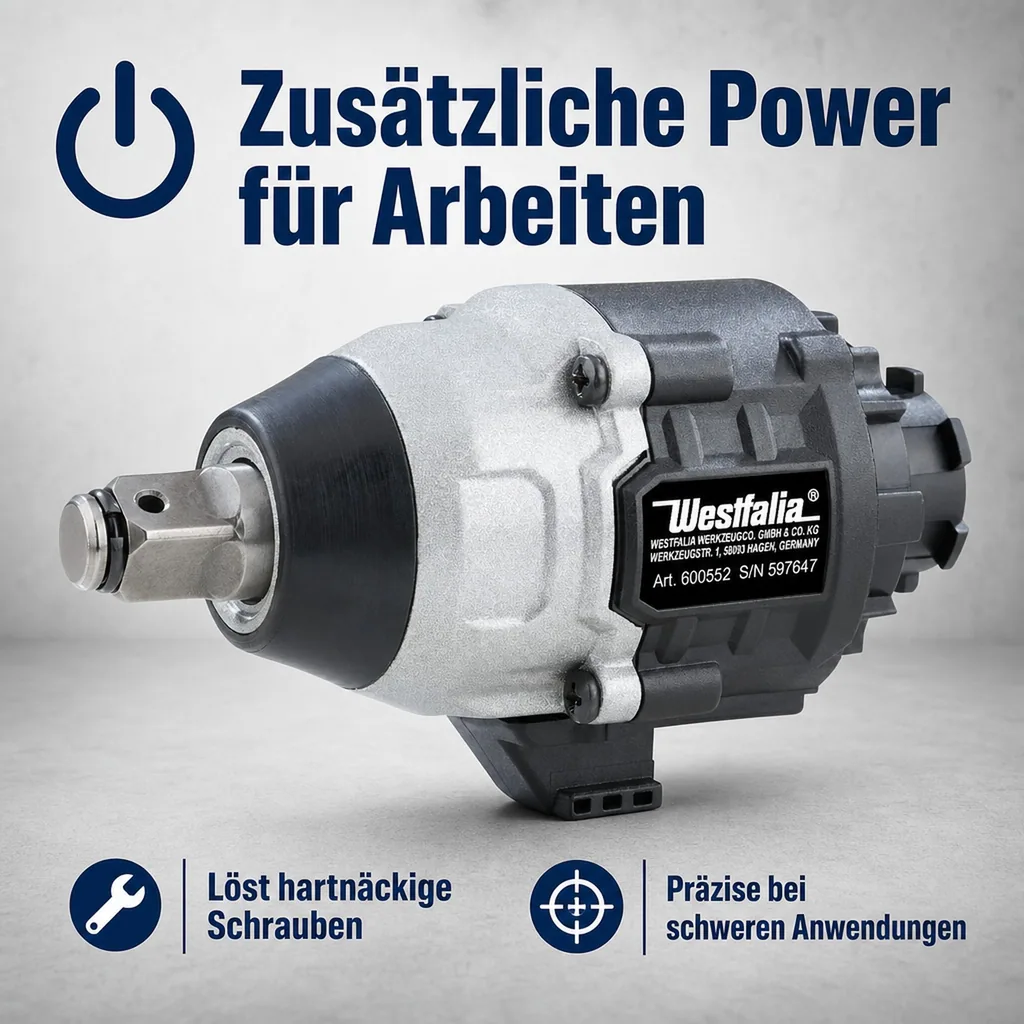 Schlagschrauber Aufsatz für 18V Multi Power Tool