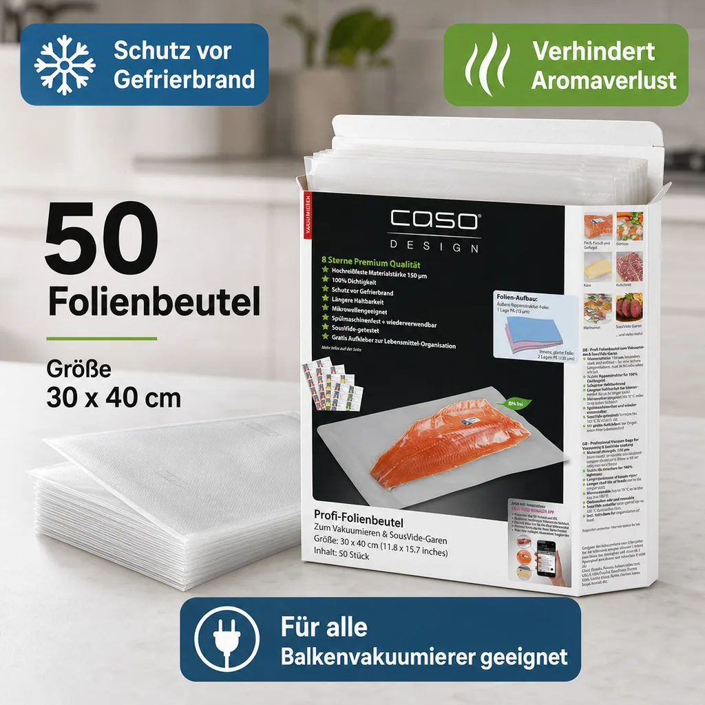 Folienbeutel, 30 x 40 cm, 50 Stück