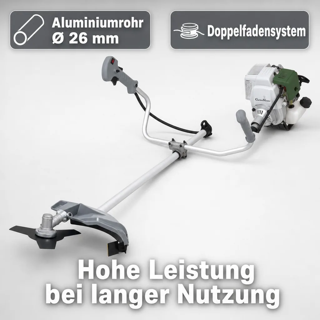 Benzin-Freischneider 4-Takt Motor GM 4T-700 Gartenmeister