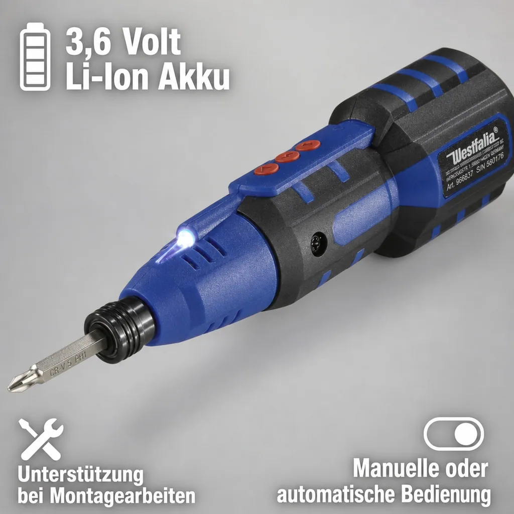 Akku Schraubendreher 3,6V X-Grip 2