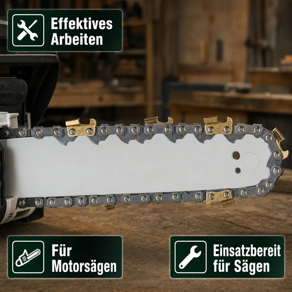 Sägekette "Titan" für 50 cm Schwert, 72 Gl. (1,5 mm), Teil. 0,325"