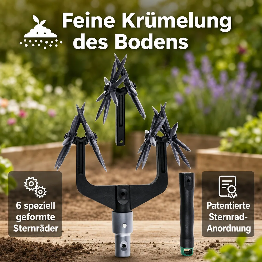 Gartenfräse 2 in 1