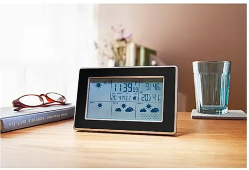 Funk-Wetterstation mit 4 Tage Vorhersage
