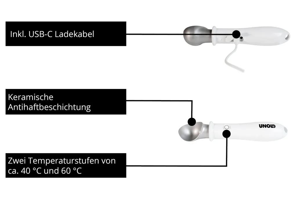 Carlo – der beheizte Eisportionierer