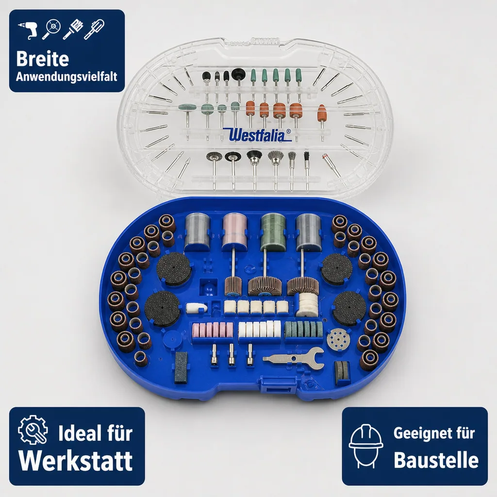 Universal Schleif- Trenn- Polierset 278 tlg.