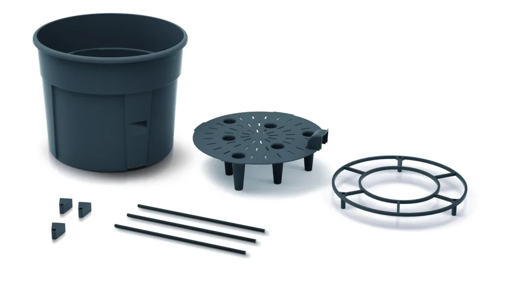 Anzuchttopf für Tomaten "Grow 2", Ø 392 mm, anthrazit