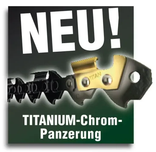 Sägekette "Titan" für 55 cm Schwert, 76 Gl. (1,5 mm), Teil. 0,325"
