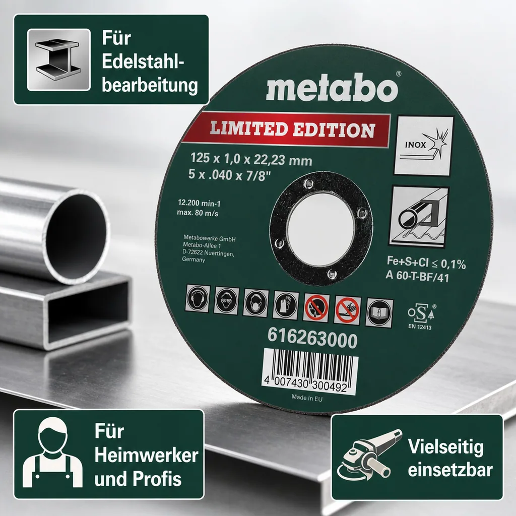 Trennscheiben Inox Special Edition II, 125 mm, 25 Stück