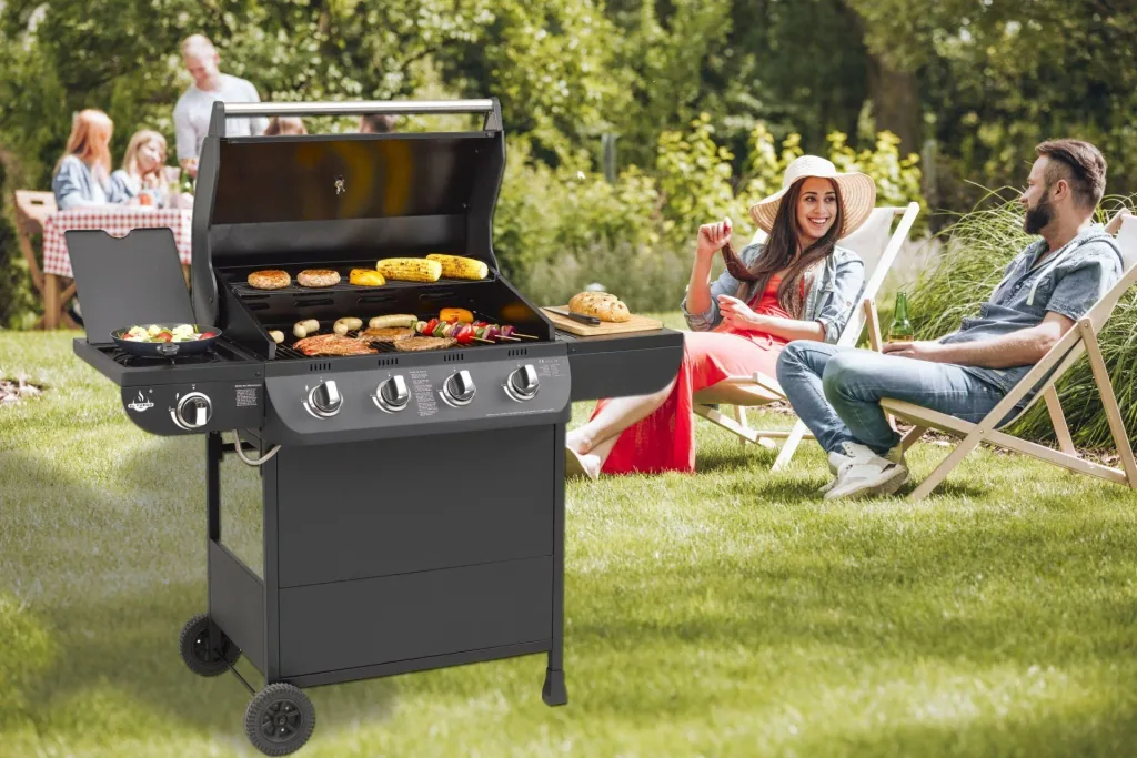 Gasgrill "Columbus" 4+1 Brenner