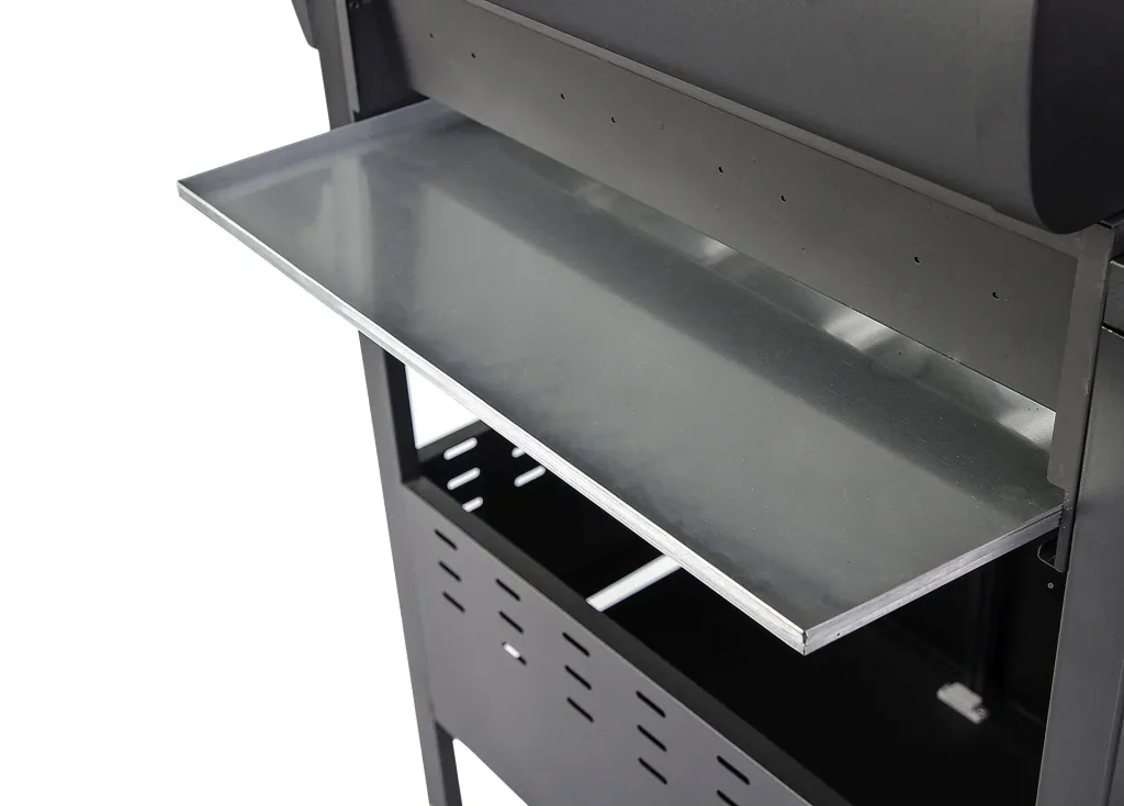 Gasgrill „San Angelo“ 4 + 1 Brenner, Schwarz