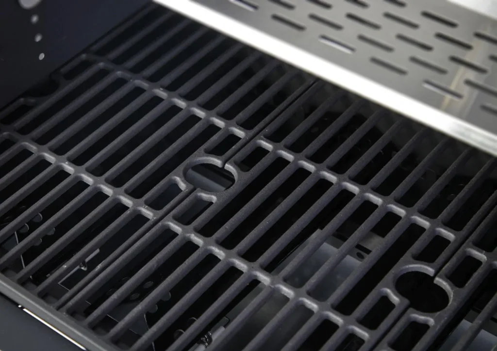 Gasgrill „San Angelo“ 4 + 1 Brenner, Schwarz