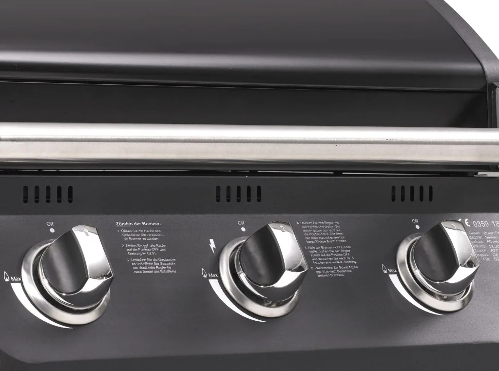 Gasgrill "Columbus" 3+1 Brenner