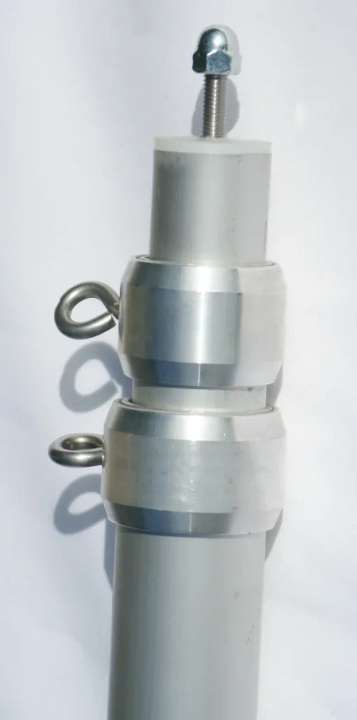Peddy Shield Aluminium Mast Teleskopmast und Erdanker Set