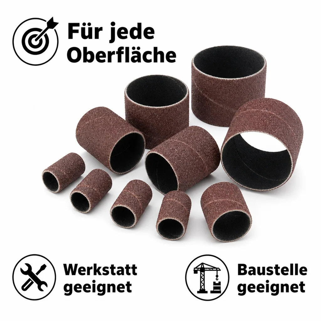 Schleifring Set 10-teilig