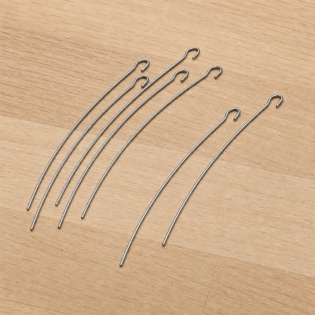 Drahtclips für Dachrinnen Abdeckung, 12 Stück, Länge 15 cm
