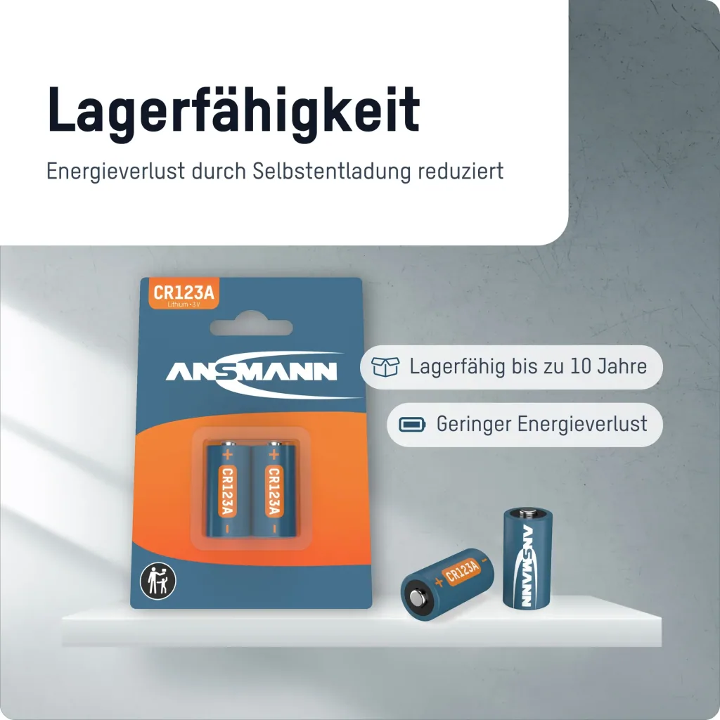 Lithium Batterie CR123A / CR17335