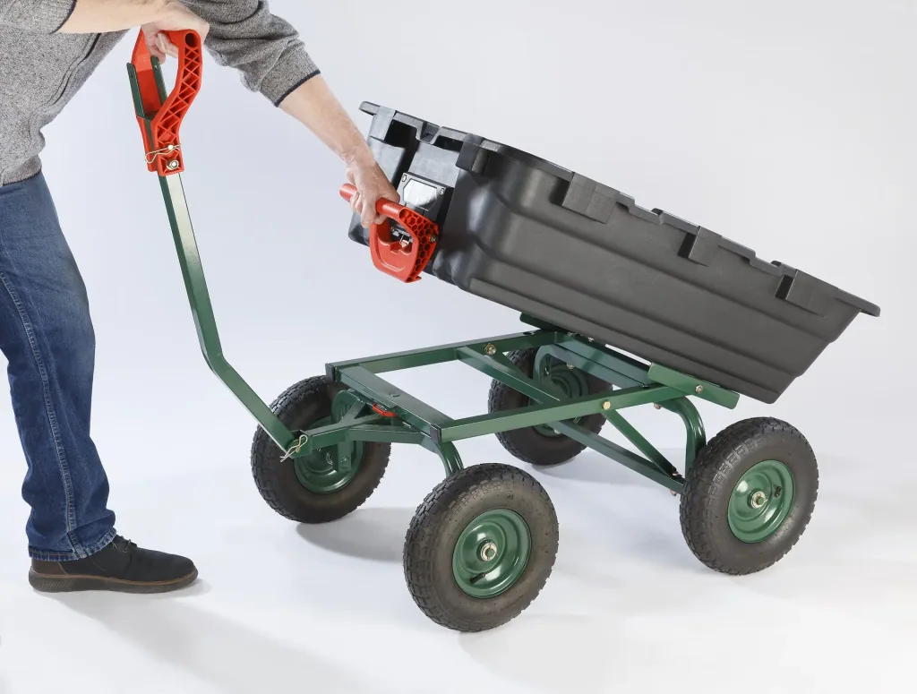 Garten Transportwagen GMGW550, 550 kg Tragkraft, kippbar