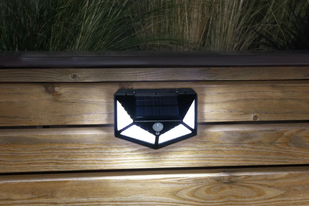 Solar Wandleuchte mit Bewegungsmelder - 2er Set