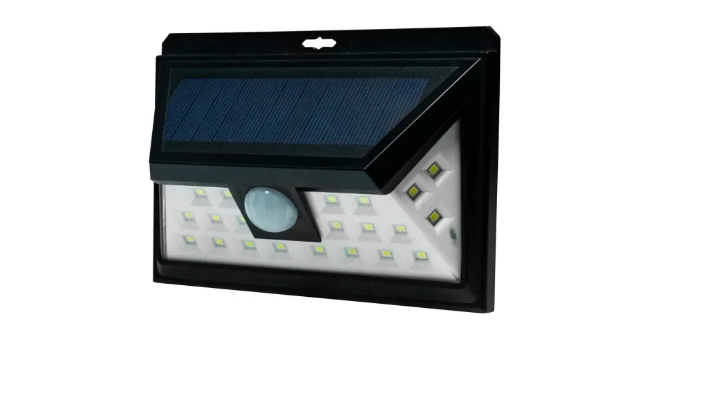 Solarlampe mit Bewegungsmelder, 2er-Set