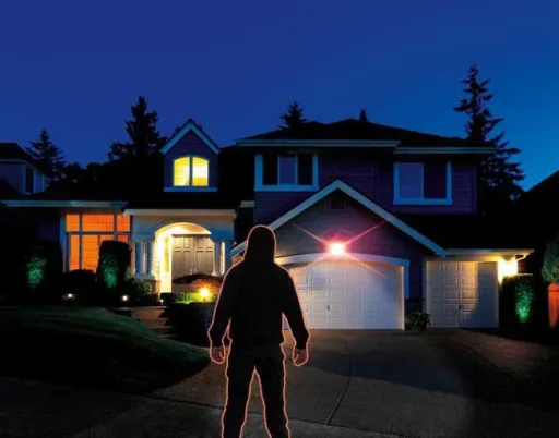 LED Solar Licht mit Kamera Attrappe Panta Solar Security 360