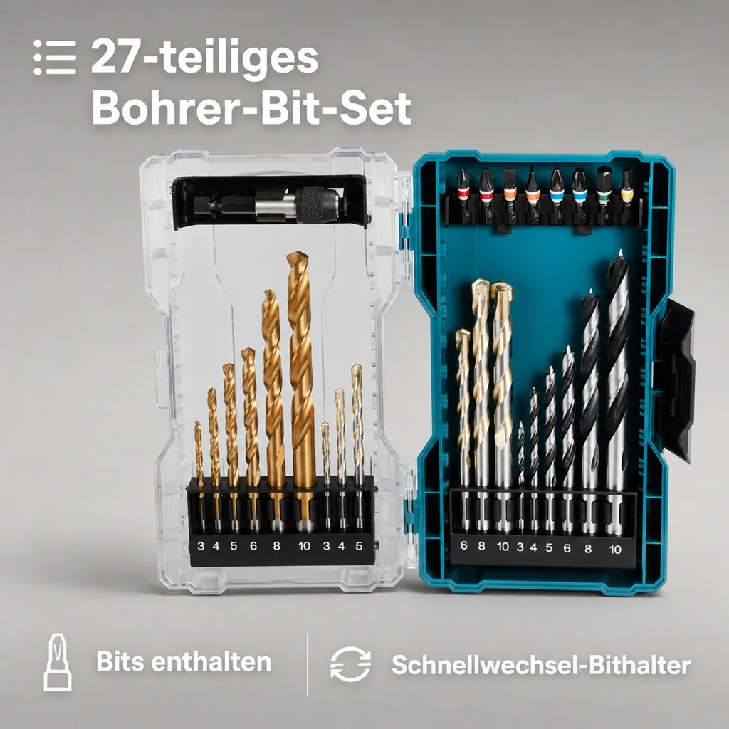 Bohrer-Bit-Set 27 tlg.