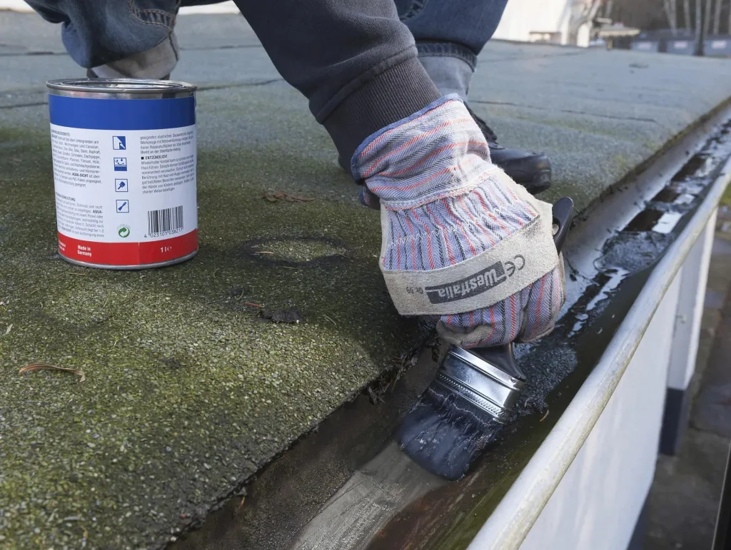 Aqua Dicht - transparente Abdichtmasse, faserverstärkt, 1 L Dose