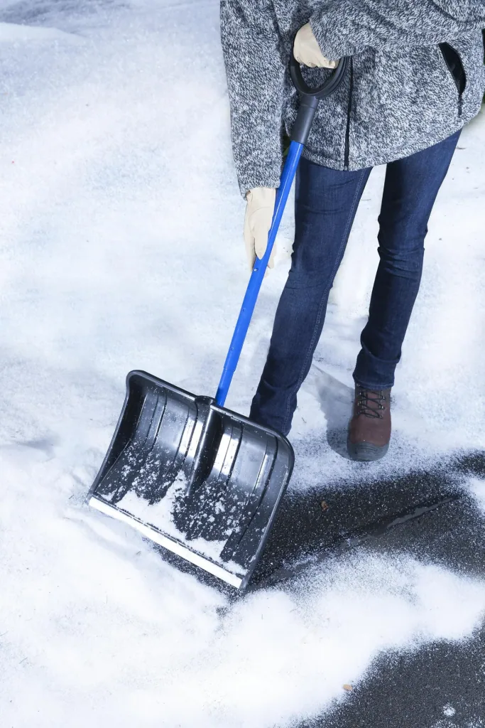 Schneeschaufel teleskopierbar