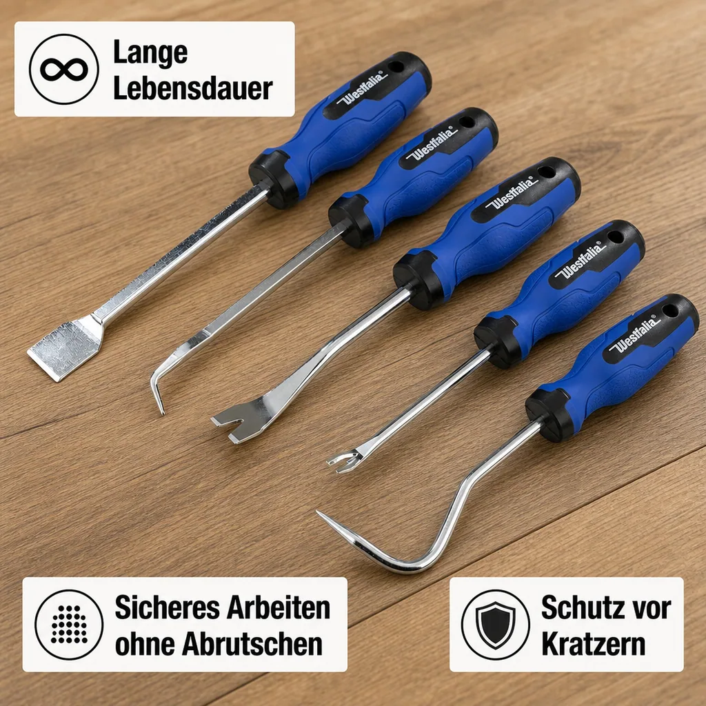 Hebel- und Lösewerkzeug - 5 teilig