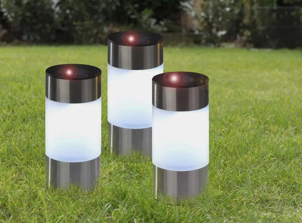 LED Solar Leuchten - 3er Set