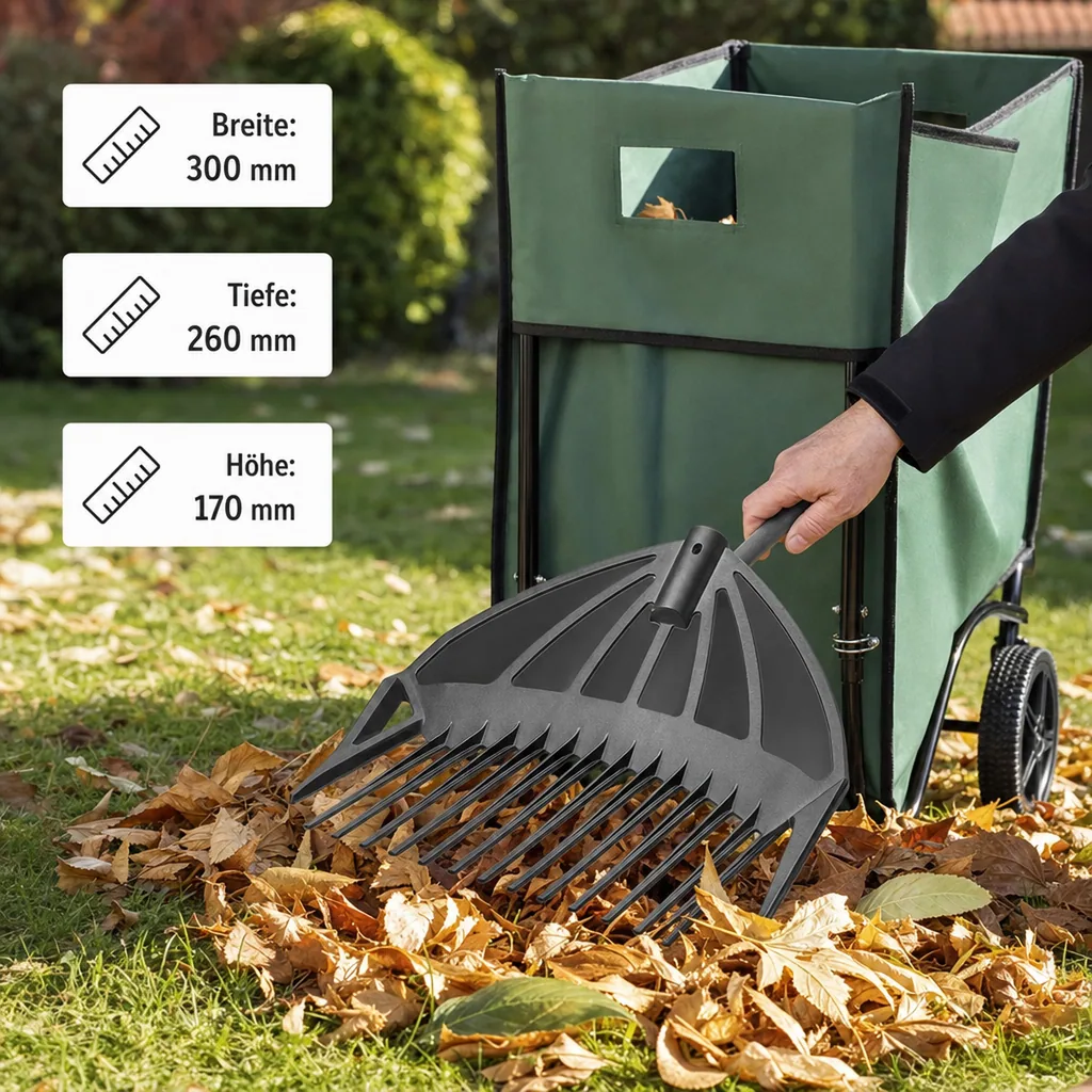 Hof & Gartenschaufel groß 3-in-1 – ohne Stiel