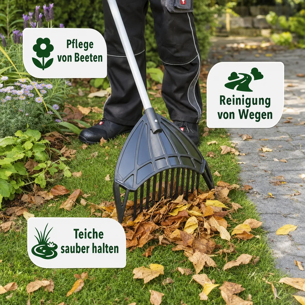 Hof & Gartenschaufel groß 3-in-1