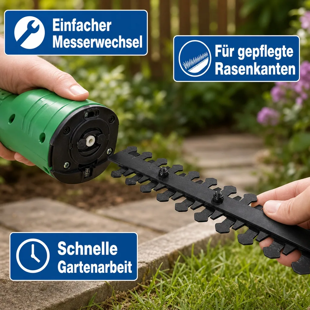 Ersatzstrauchmesser zu Akku Gras- und Strauchschere