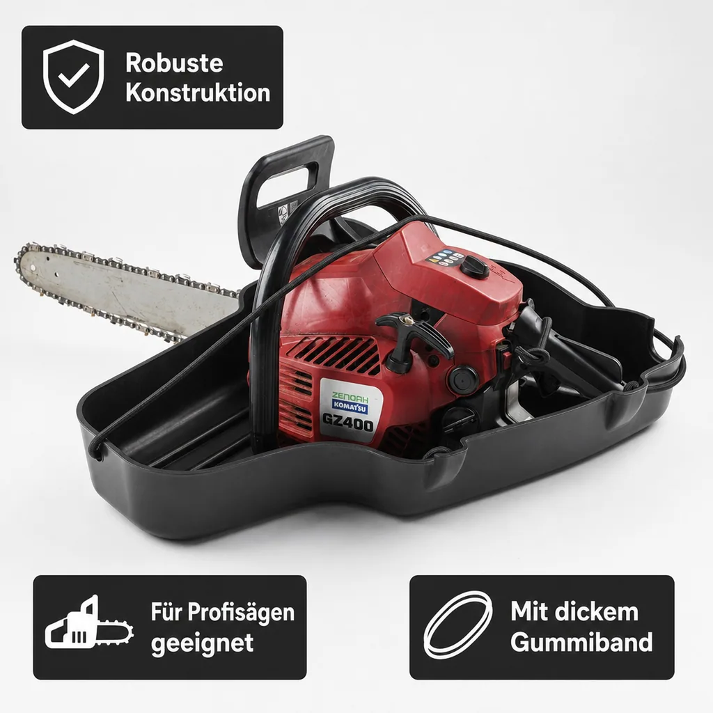 Transportschale für Kettensägen, groß