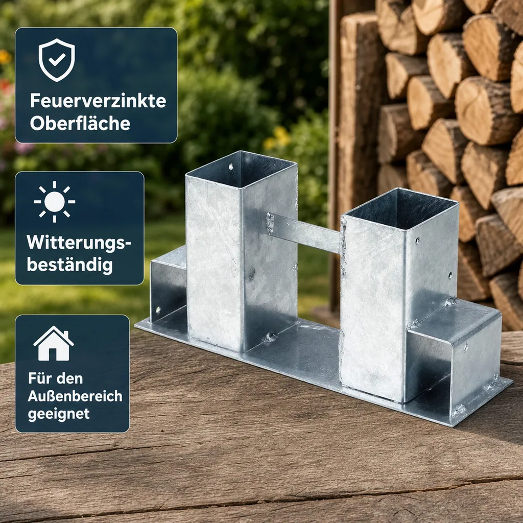 Holzstapelhalter, feuerverzinkt