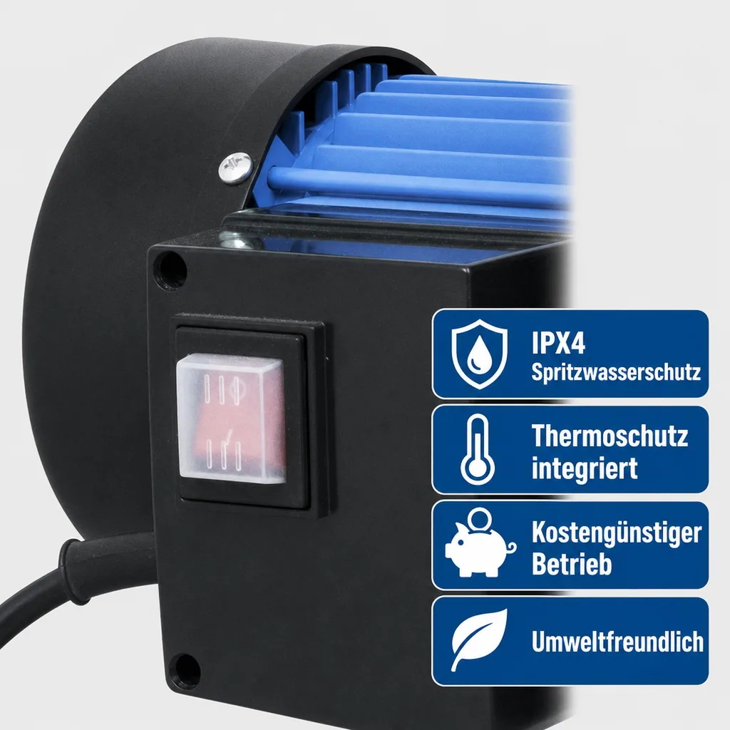 Hauswasserwerk HWW 1000 E - mit Thermoschutz
