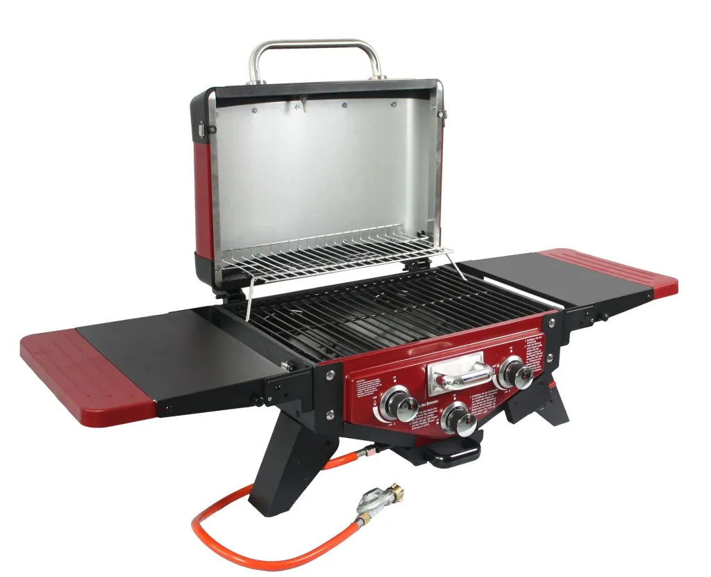 Tischgasgrill "Medison" rot