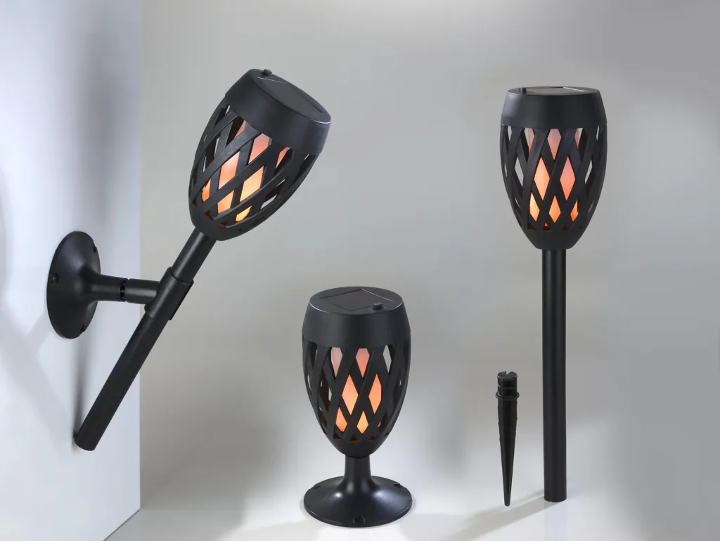 3 in 1 Solar Flammenleuchte