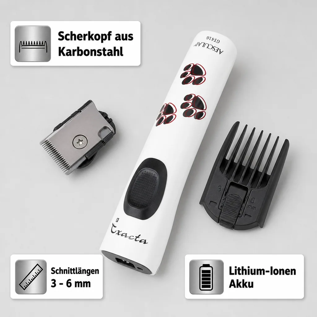 Akku-Schermaschine Exacta