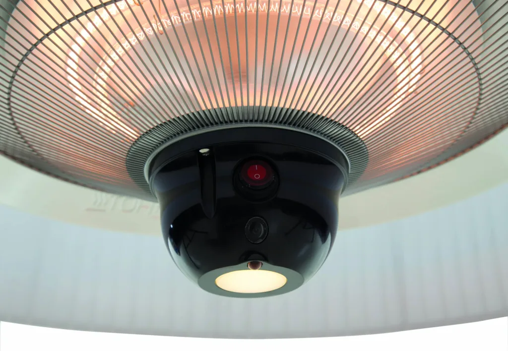 Hängeheizstrahler Artix Compact Bright Hanging White 1500 Watt