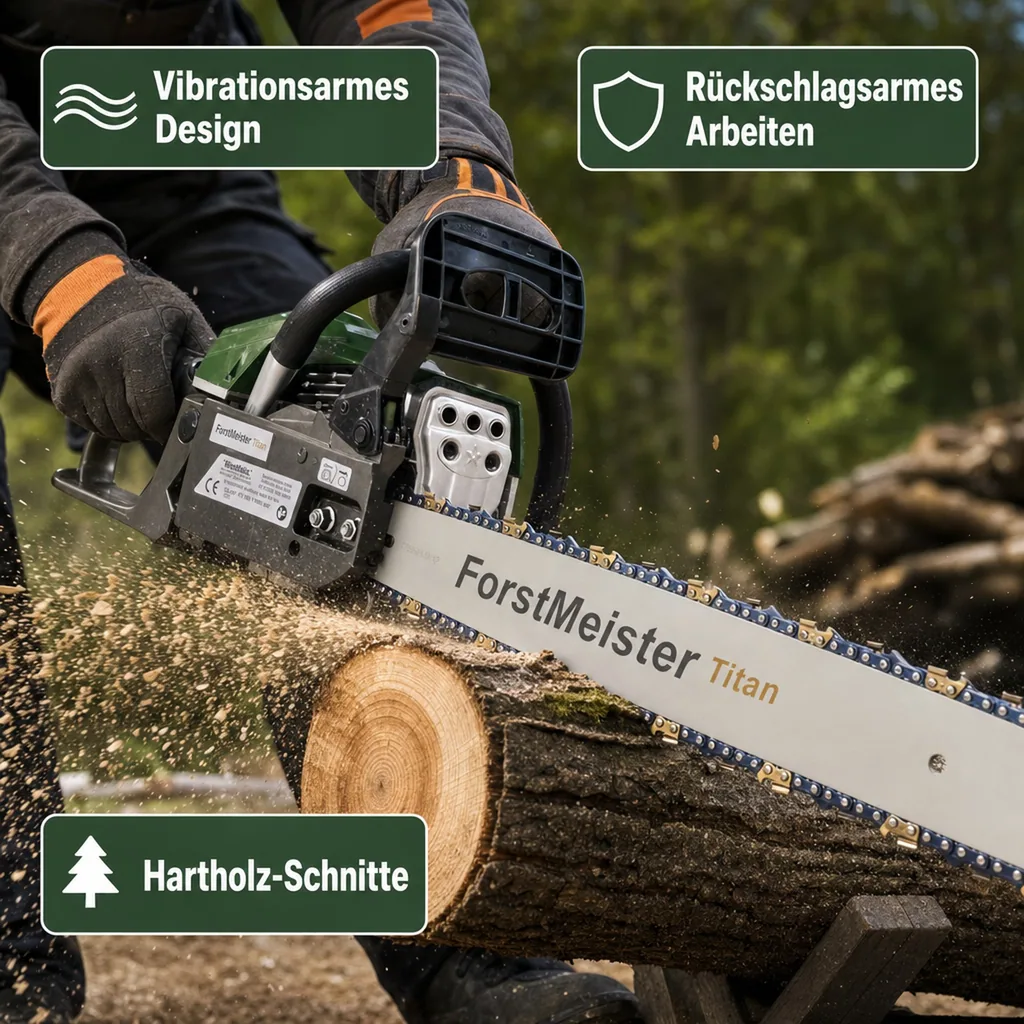 Benzin Kettensäge Titanium „TITAN“ - FM BK 4545