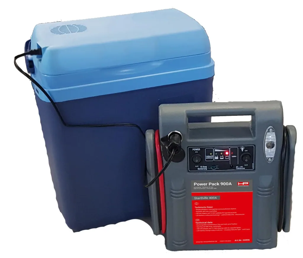 Powerpack 900 A - 15 AH - 12 Volt - 3 in 1 - Starthilfe - Arbeitsleuchte - Energie-Station