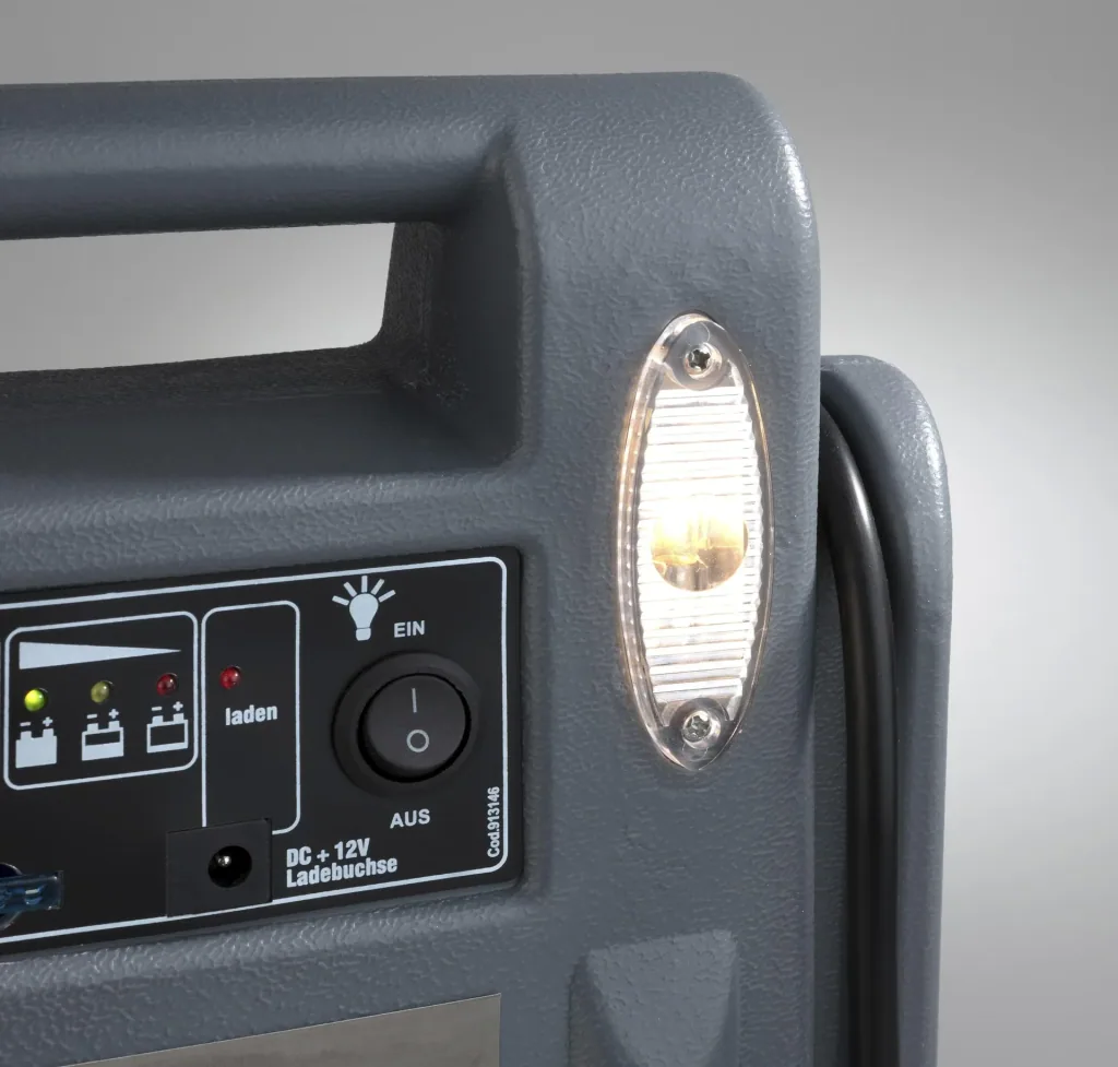 Powerpack 900 A - 15 AH - 12 Volt - 3 in 1 - Starthilfe - Arbeitsleuchte - Energie-Station