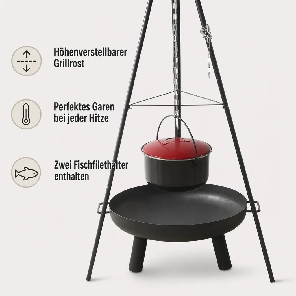 Multi-Grill-Set 4 in 1