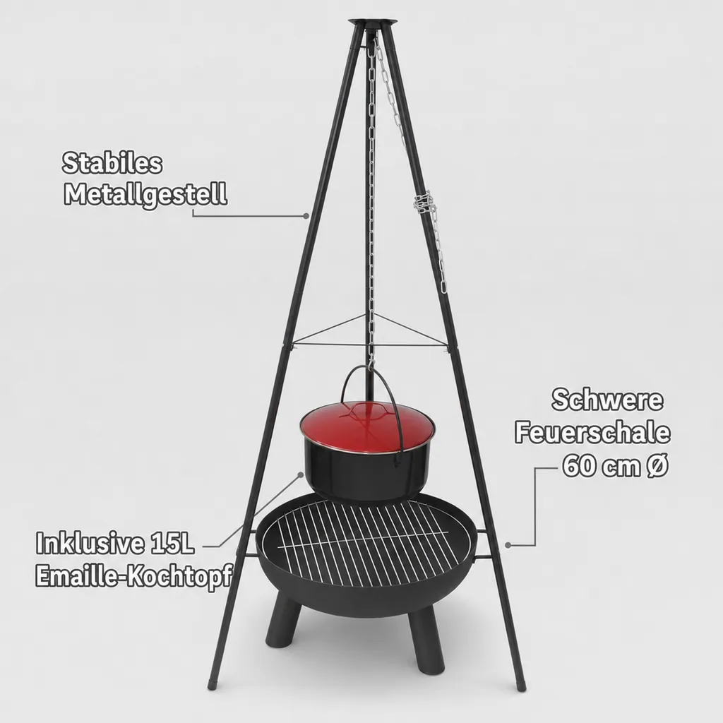 Multi-Grill-Set 4 in 1