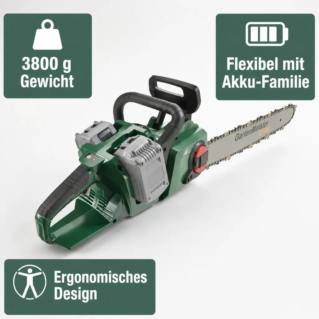 Akku-Kettensäge „GMAK 36/40“ (ohne Akkus und Ladegeräte)