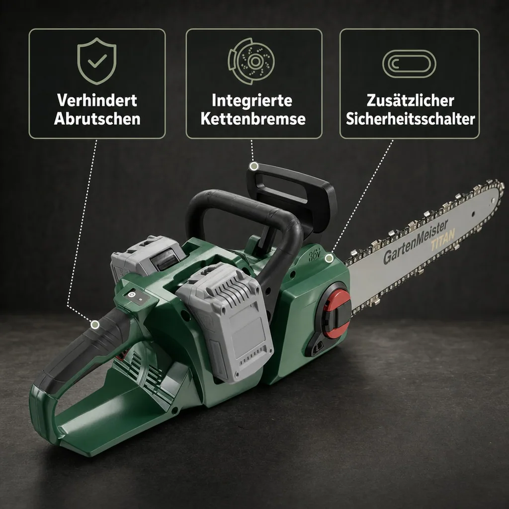 Akku-Kettensäge „GMAK 36/40“ (ohne Akkus und Ladegeräte)