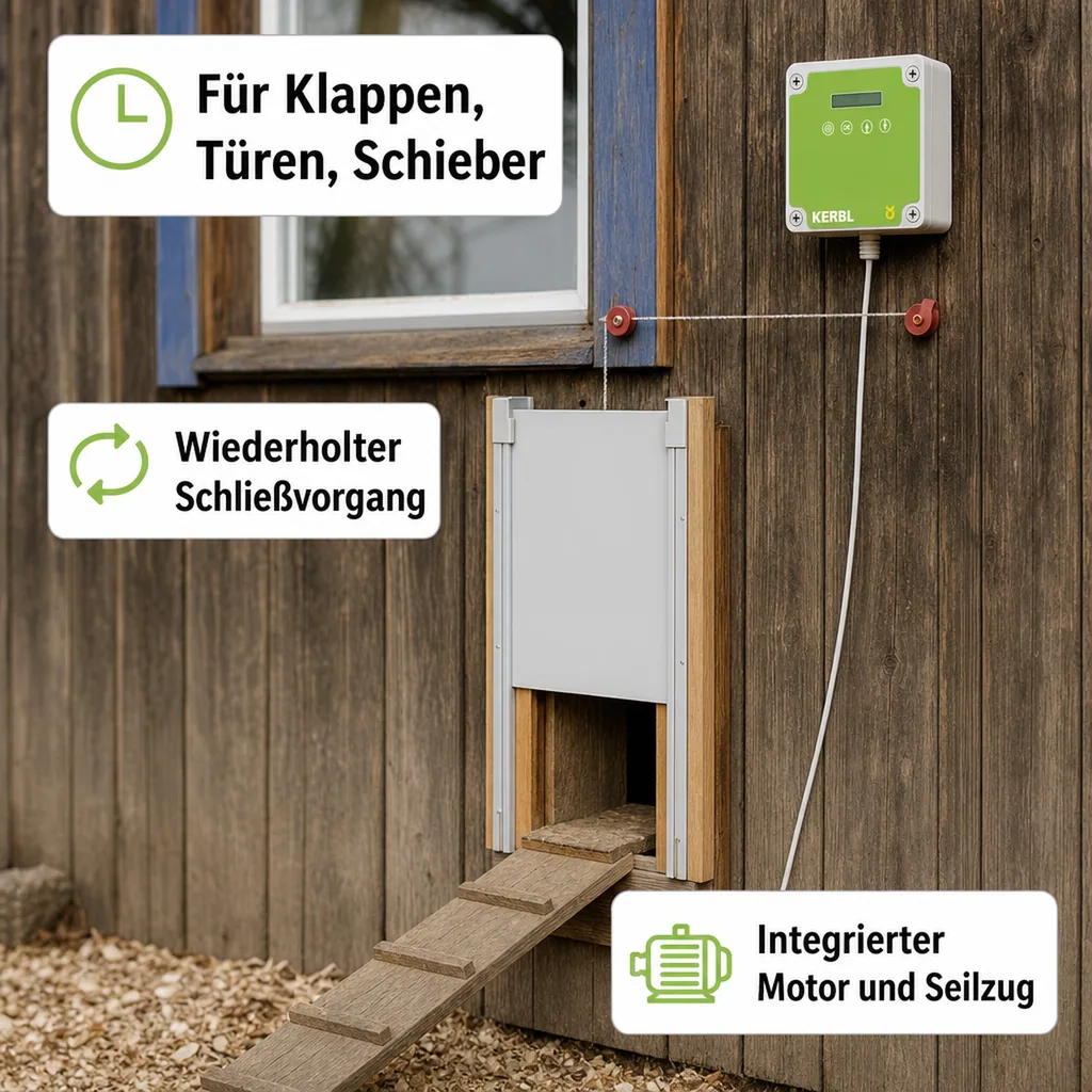 Steuerung für Automatische Hühnertür